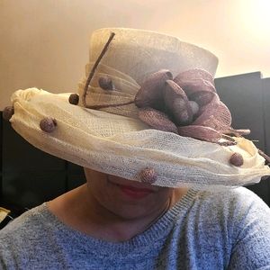 Fancy straw hat